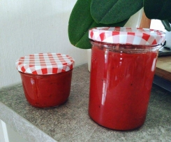 Erdbeer-Kiwi-Bananen Marmelade