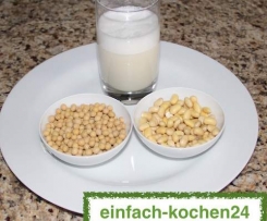 Soja-Drink-Milch-vegan,schnell und einfach  