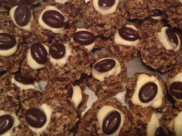 Mokkaschokoladen Plätzchen 