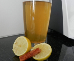 Holunder-Schwarztee-Getränk oder auch: Anti-Schnupfen-Punsch