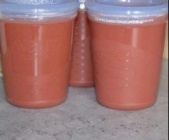 Erdbeer-Apfel-Birnen Mus mit Zimt