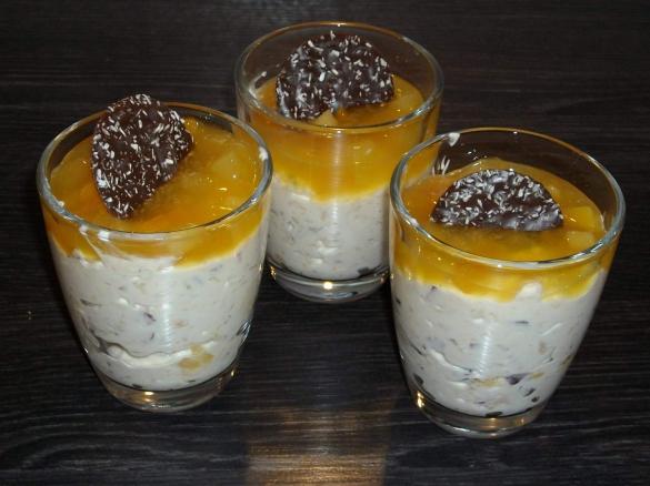 Nektarinen Quark mit Mascapone