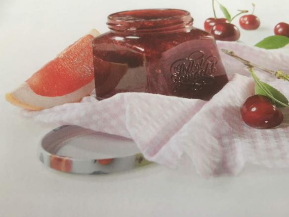 Süßkirsch-Grapefruit-Marmelade