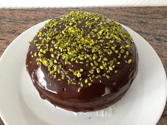 Schokoladen-Espresso-Kuchen (eigentlich eine Torte)