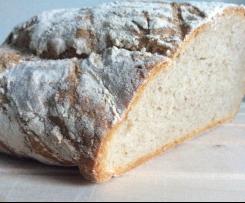 Weizenmischbrot (gebacken auf dem heißen Stein)