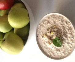 Apple Pie Chia Overnight Oats - Apfel Haferbrei