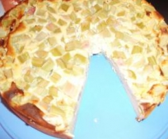Genuß ohne Reue Rhabarberquark-Kuchen heisil98