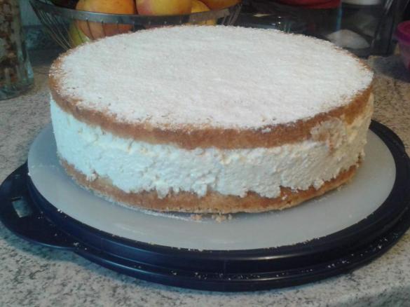 Zitronen-Quark-Sahne-Torte