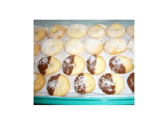 Kokos-Spritz-Gebäck