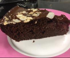 Weltbester <3  schokoladigster Blechkuchen / Kuchen / Brownie  vegan / ohne Eier