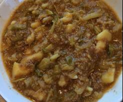 Weisskraut mit Hackfleisch