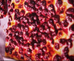 Kirsch-Hefekuchen vom Blech mit Schmandguss