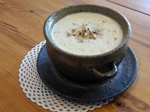 Quittencremesuppe low carb und ketogen