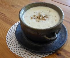 Quittencremesuppe low carb und ketogen