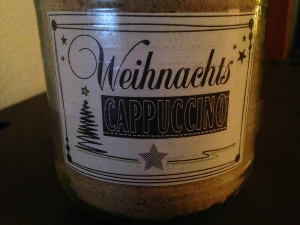 Weihnachts-Cappuccino Pulver