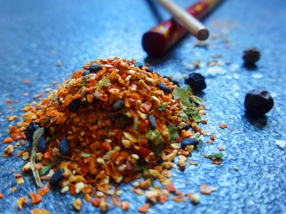 Gewürzmischung Shichimi Tougarashi - japanische 7-Gewürze-Mischung