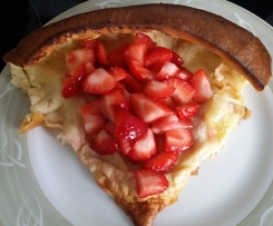 Amerikanische Frühstücks-Ofen-Pfannnkuchen/Dutch Babies
