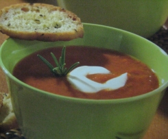Tomaten-Paprika-Cremesuppe (WW-tauglich)