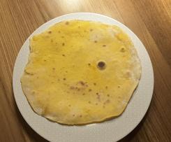 Wrap-Teig mit Kürbis