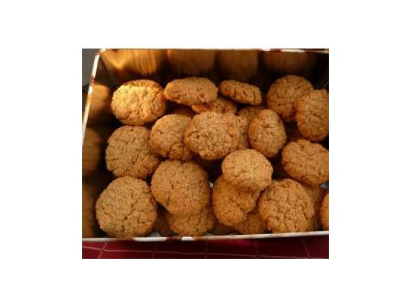 Cookies Kekse Plätzen mit Kokos