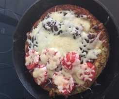 Quark-Basilikum-Omelette