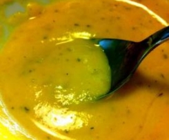 WW Kürbissuppe mit Putenhack