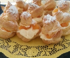 Windbeutel mit Mascarpone Eierlikör Creme