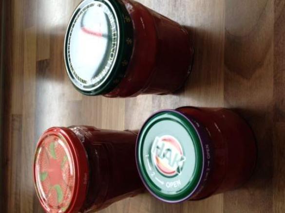 Erdbeermarmelade mit Vanille