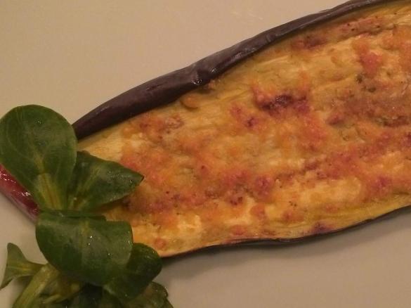 gegrillte Auberginen