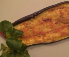 gegrillte Auberginen