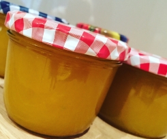 Mango-Vanille-Marmelade mit Schuss - leeeeeecker :)