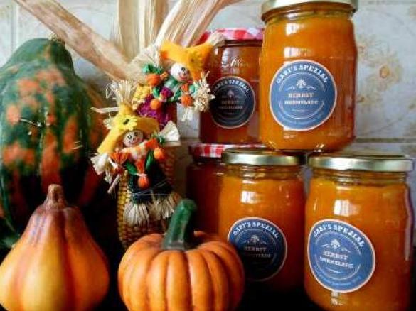 Kürbismarmelade oder auch Herbstmarmelade