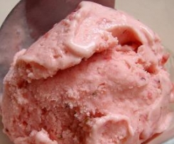 Erdbeereis Low Carb geeignet 