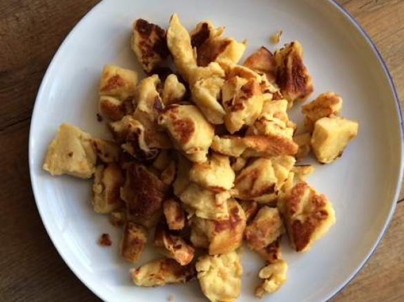 Kaiserschmarrn mit Zwieback