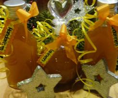 Mandarinen Likör supper für die Weihnachtszeit