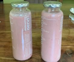 Smoothie mit Birne und Himbeer