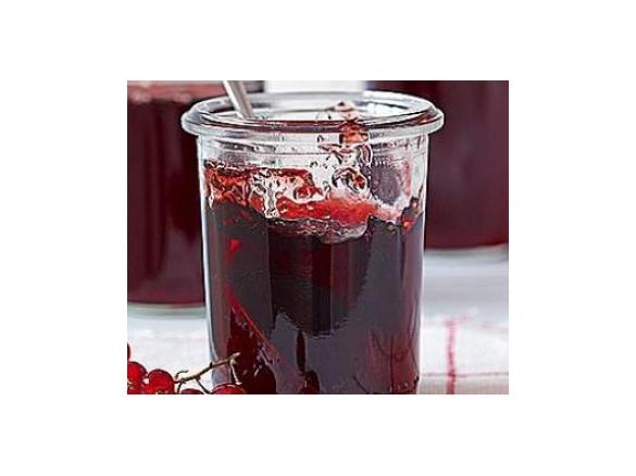 Johannisbeergelee aus Muttersaft