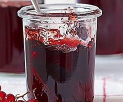 Johannisbeergelee aus Muttersaft