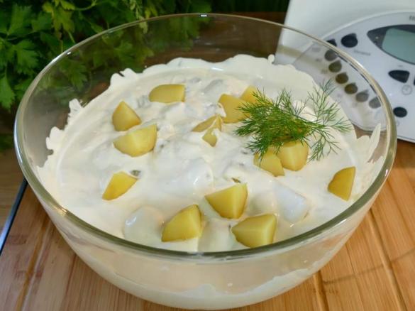 Knoblauch-Kartoffeln