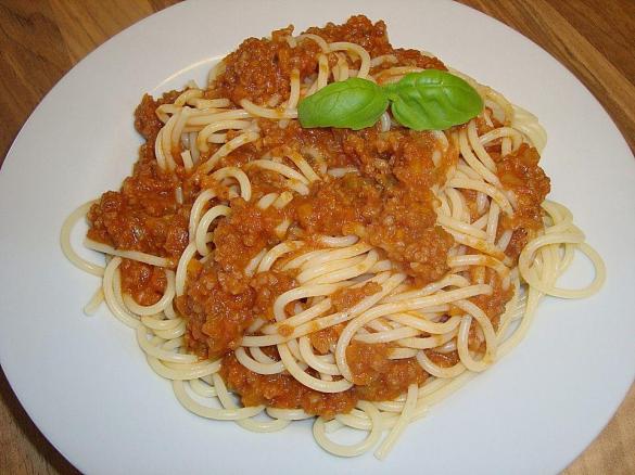 Grünkernbolognese