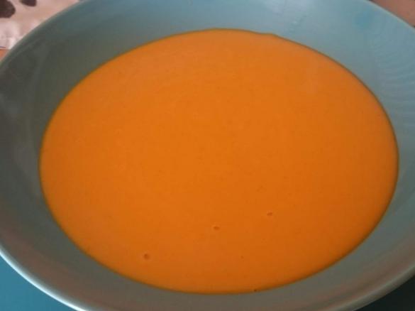 Cremiges hokkaido-Süppchen