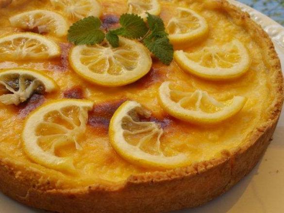 Tarte au Citron Zitronentarte