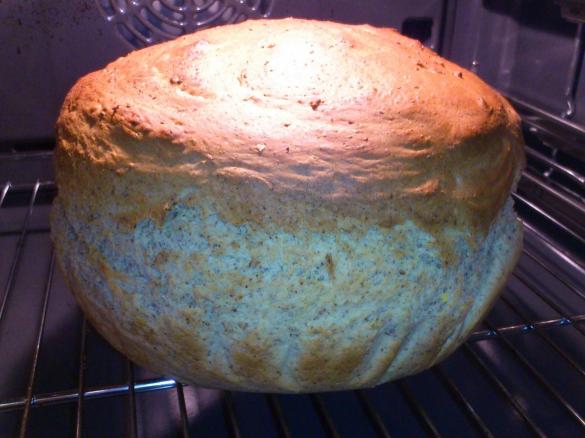 Variation von 3-Minuten-Brot