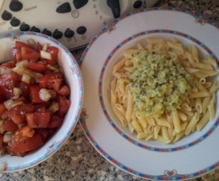 Zucchini-Knoblauch-Soße