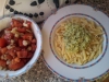 Zucchini-Knoblauch-Soße