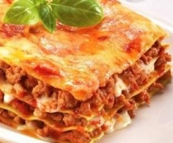 Lasagne Bolognese al forno