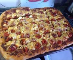 Pizza al Pesto Rosso