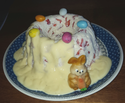 Erdbeer-Joghurt Guglhupf, das Osterdessert