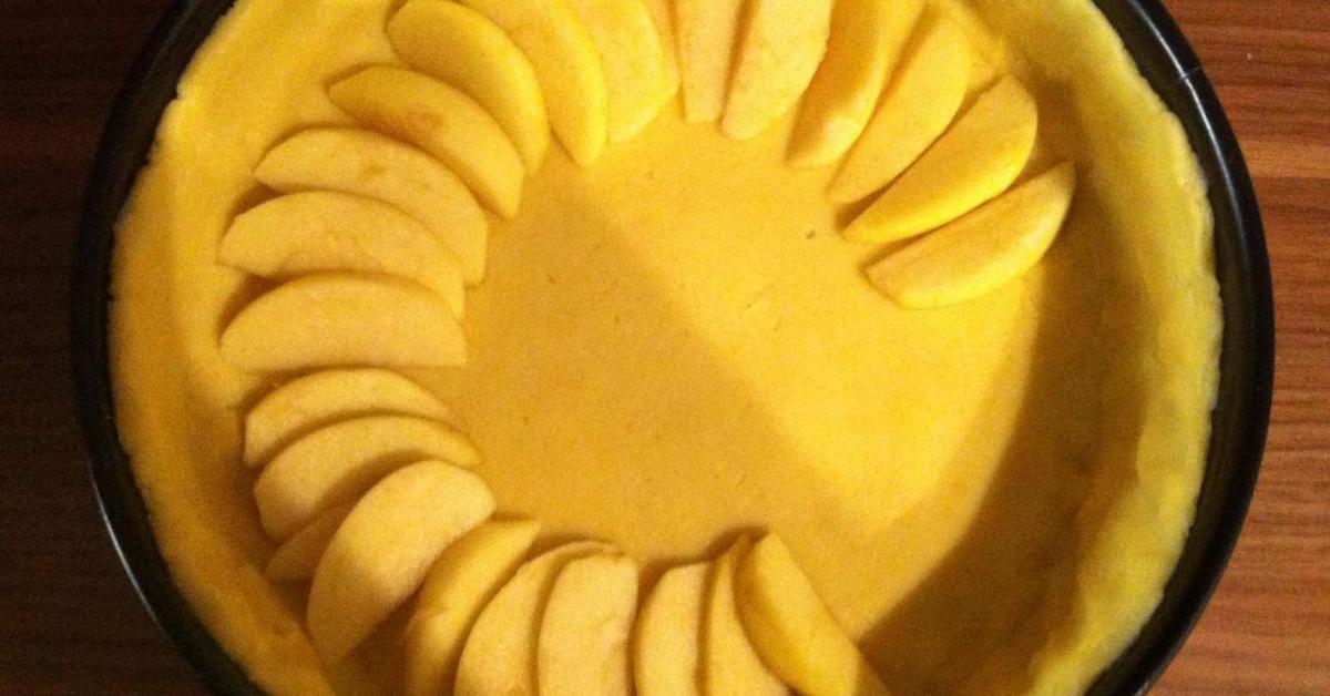 Bratapfelkuchen mit Zimt - Marzipan von Tanja Kühn. Ein Thermomix ...