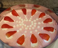 Erdbeer=Sahne-Torte
